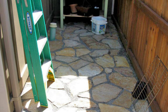 Garden Storage Area - After