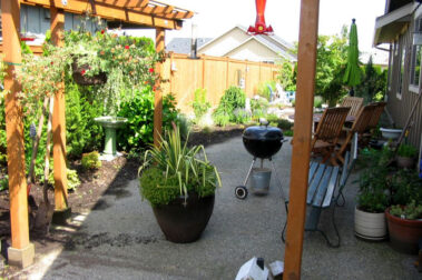 Backyard Patio - Before